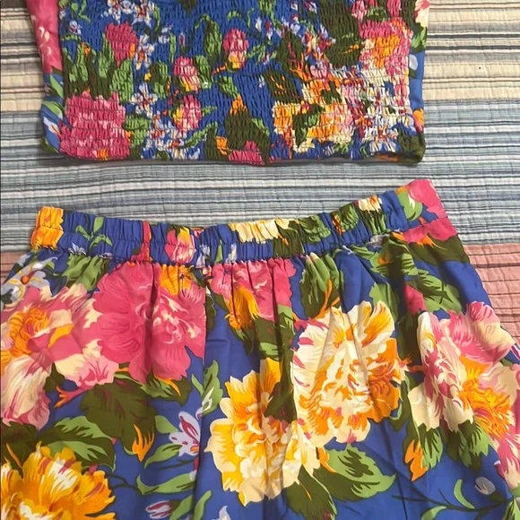 B.O.G Collective Floral Print Dress with Spaghetti Straps size small - Picture 5 of 11